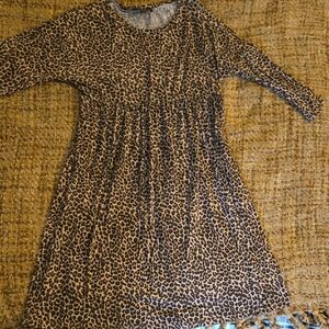 Shein Leopard Print Dress